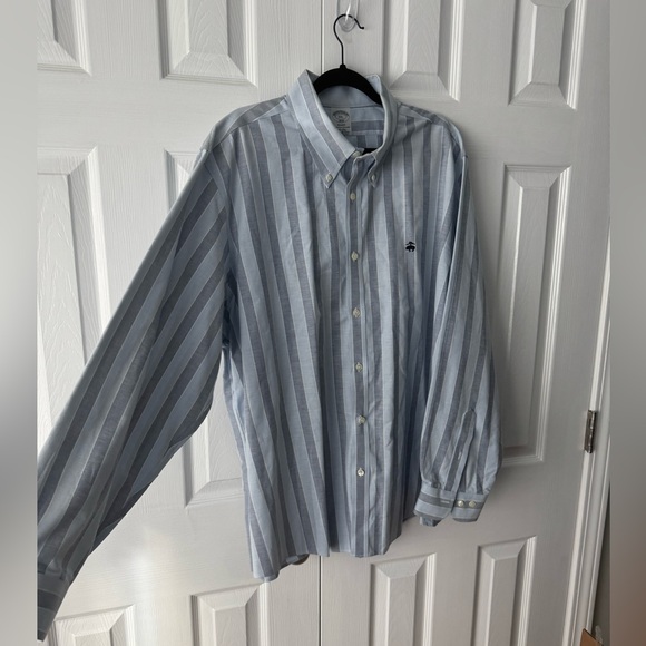 Brooks Brothers Other - Brooks Brothers Button Down Shirt Light Blue and White Stripes